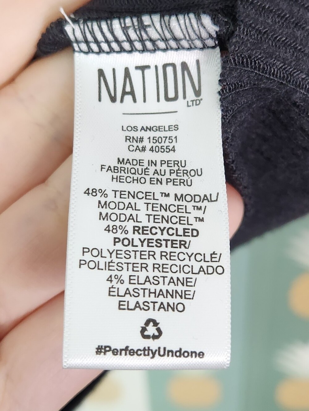 Nation LTD Serah Ribbed Top - Picture 5 of 7